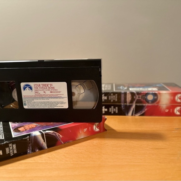 3 VHS Star Trek (2: Wrath of Khan, 3: The Search for Spork, 4: The Voyage Home) - Picture 14 of 15